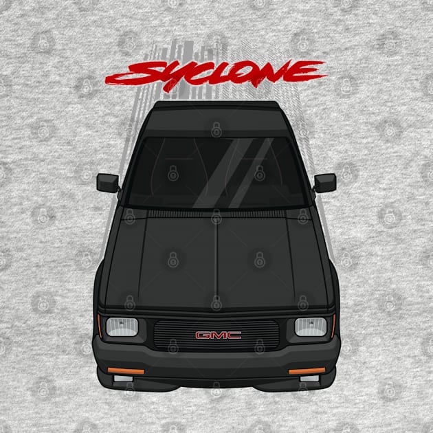 GMC Syclone 1991 - Black by V8social